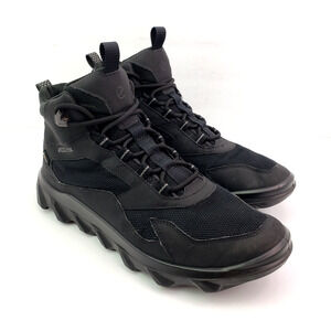 Ecco MX Mid Gore Tex Womens Size EU 40 US 9-9.5 Black Trail Hiking Boots Shoes